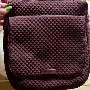 Vera Bradley Quilted Burgundy Bag
